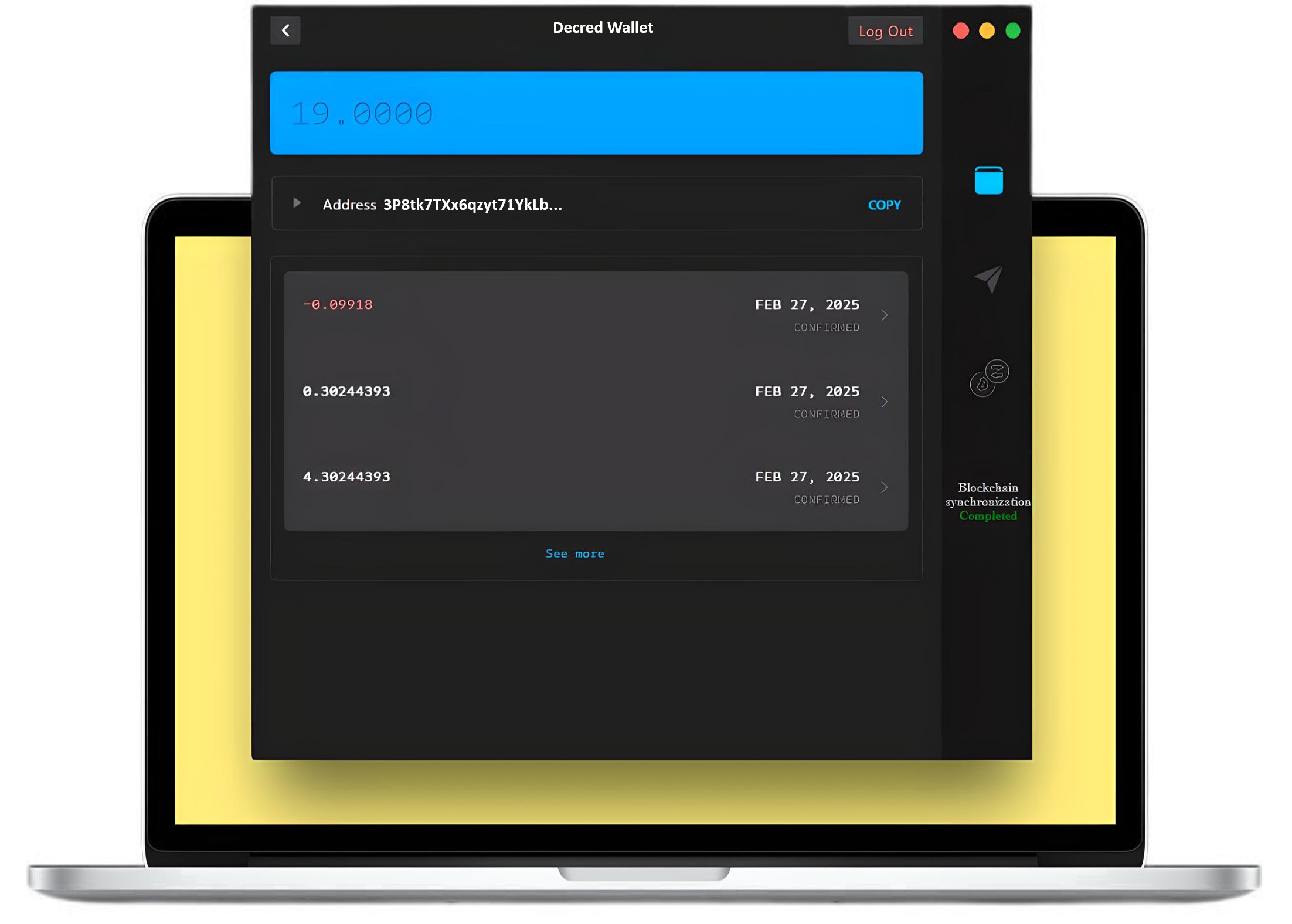 Decred wallet online